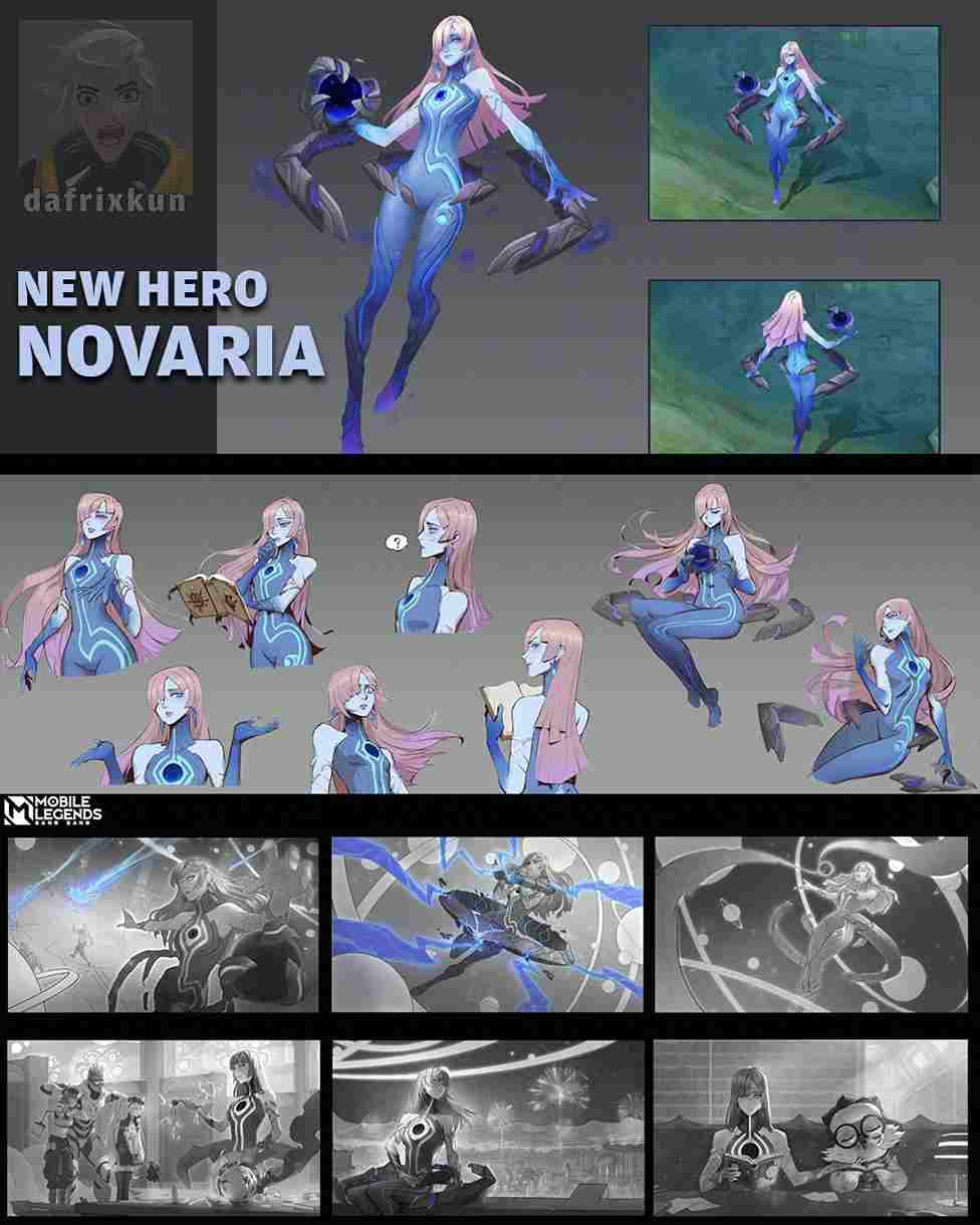 Bocoran Hero Baru Novaria Mobile Legends (ML)