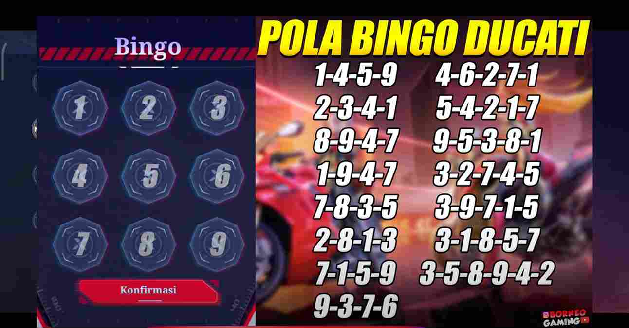 Pola Bingo Event MLBB X Ducati Mobile Legends (ML)