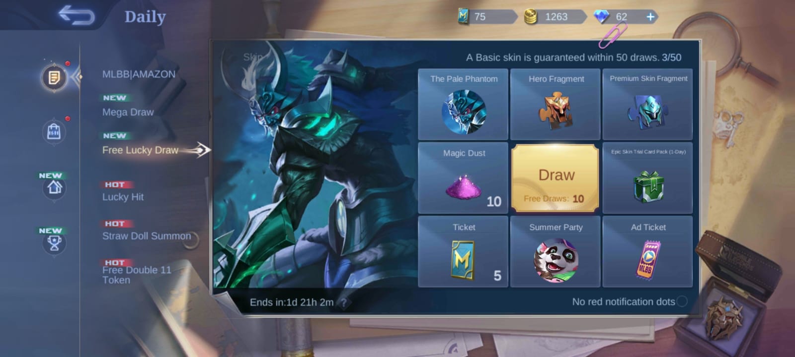 Event Free Lucky Draw Mobile Legends