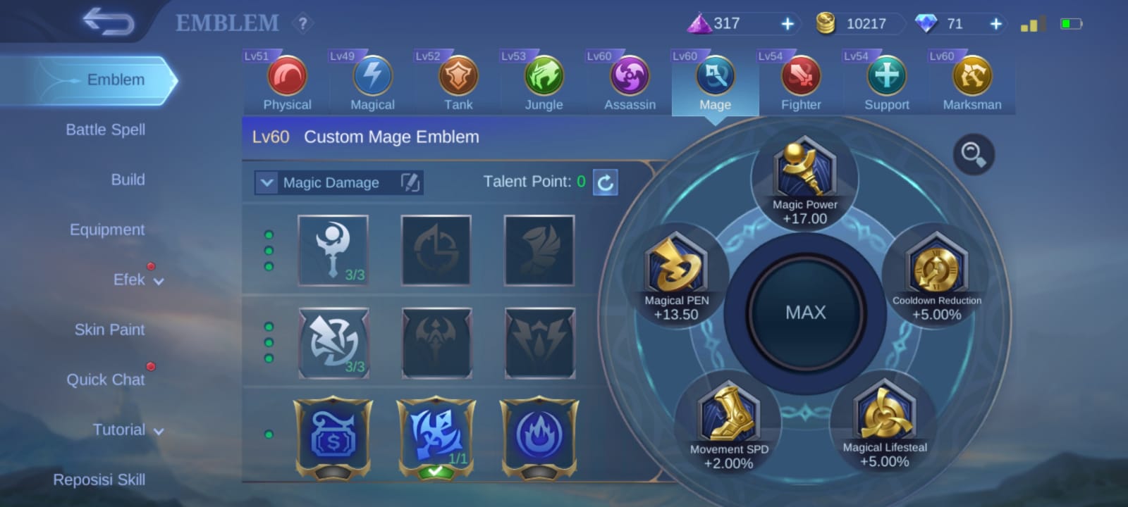 Nana Mobile Legends (ML): Build Item, Emblem, Battle Spell