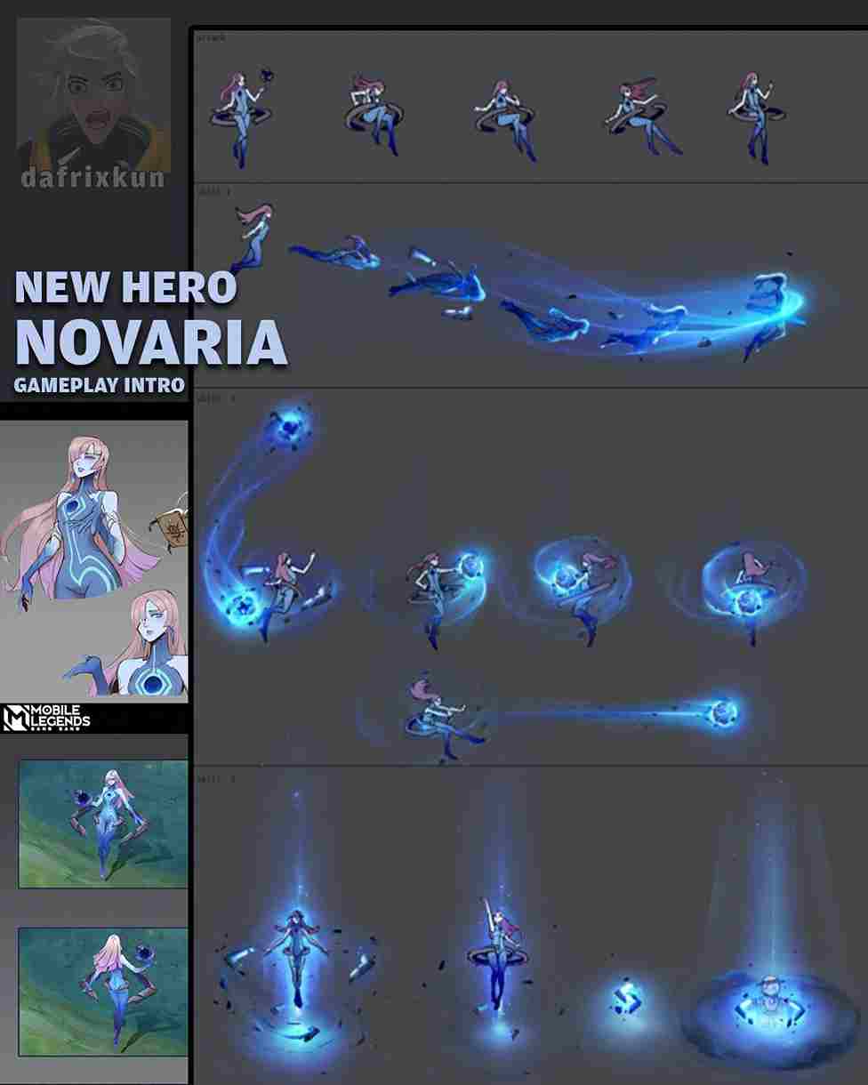 Bocoran Hero Baru Novaria Mobile Legends (ML)